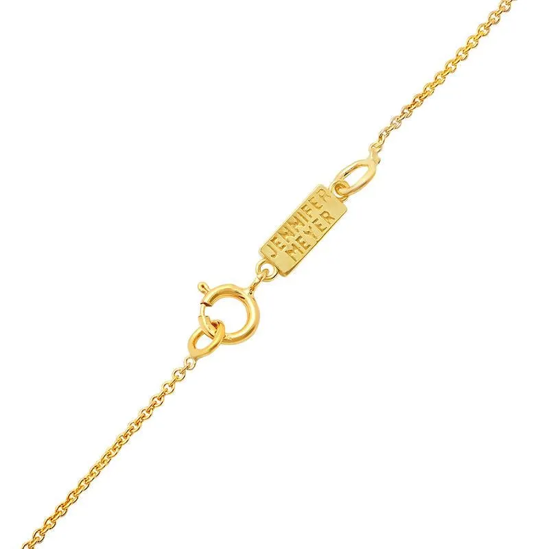 Turquoise Letter Necklace