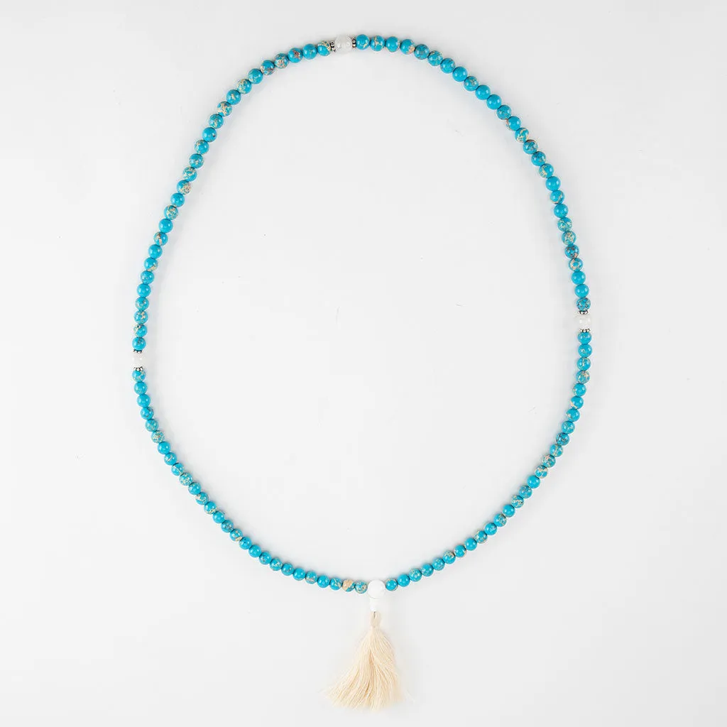 Turquoise Mala Necklace