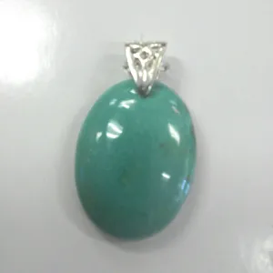 Turquoise Pendant - Oval Turquoise Pendant - Oval