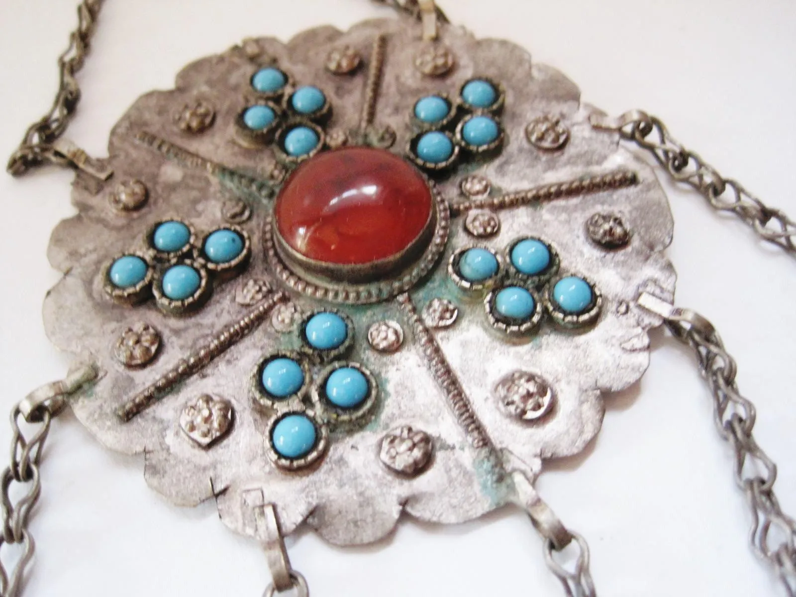 Vintage Islamic Necklace with Large Pendant