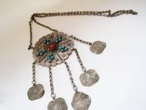 Vintage Islamic Necklace with Large Pendant