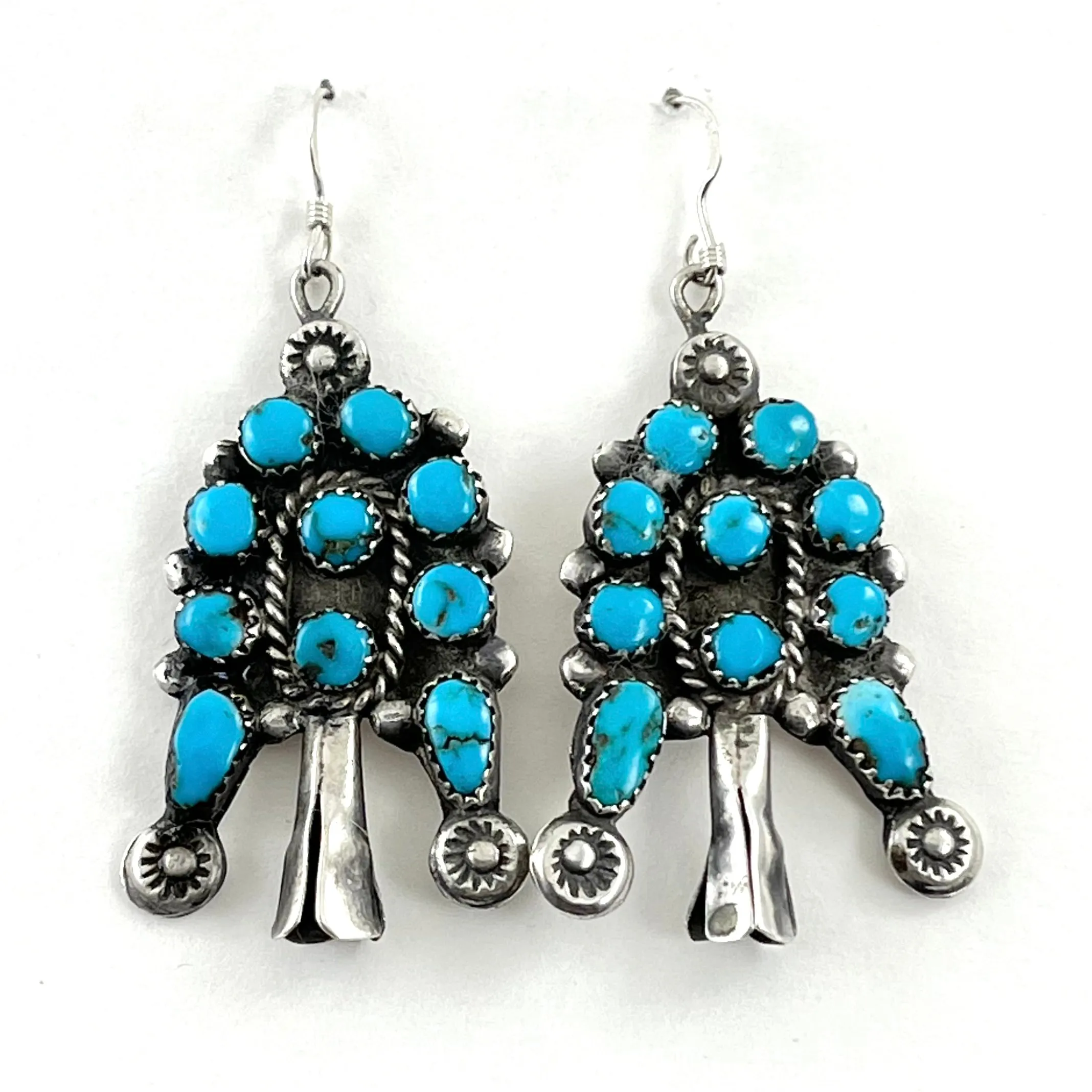 Vintage Zuni Blossom Earrings